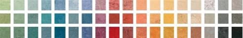 Farbauswahl Beispiel der Fußbodengestaltung beim Linoleum